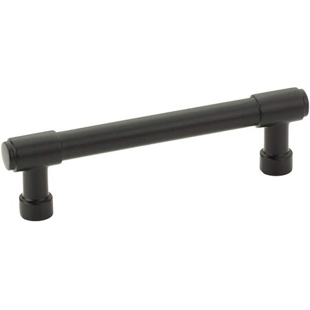 Patioplus 4 in. Jasper Center to Center Bar Cabinet Pull, Flat Black PA3239588